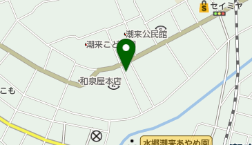 松本鮮魚店の地図画像