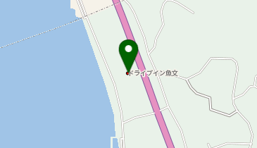 ドライブイン魚文の地図画像