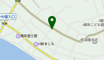 泉燃料店の地図画像