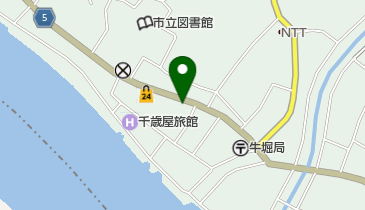 鈴木美容室の地図画像