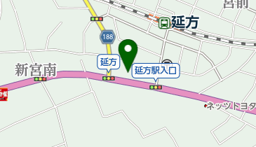 潮来仏壇センターの地図画像