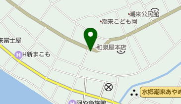 松崎薬局 本店の地図画像