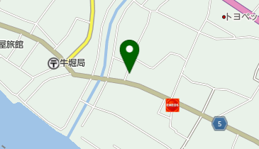 粟飯原理容店の地図画像