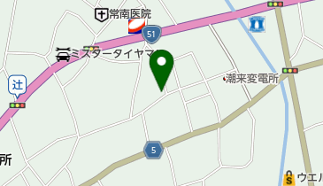 土子理容室の地図画像