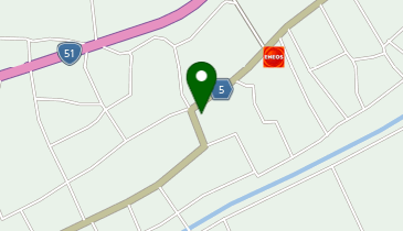 やまもと理容店の地図画像