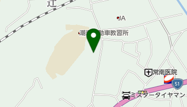 潮来市役所 津知公民館の地図画像