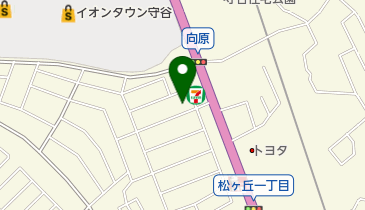 アザレ化粧品アザレフェイシャルの地図画像