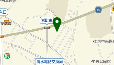 居酒屋あかりの地図画像