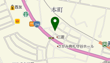 長妻自動車の地図画像