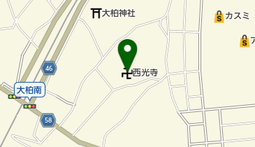 西光寺の地図画像