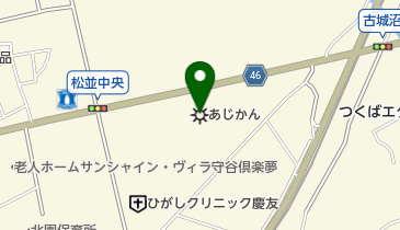 株式会社あじかん 守谷工場の地図画像