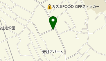 守谷園の地図画像