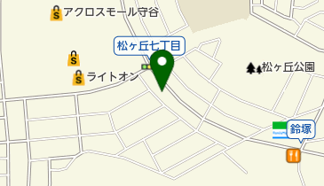 美容室ミゼットの地図画像