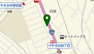 ヘアーアレンジの地図画像