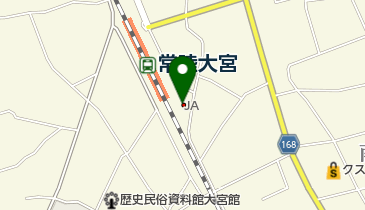 茨城県教職員組合那珂・大子支部の地図画像