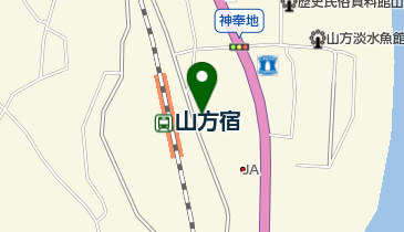 細貝商店の地図画像