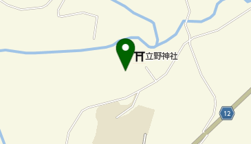 立野神社の地図画像