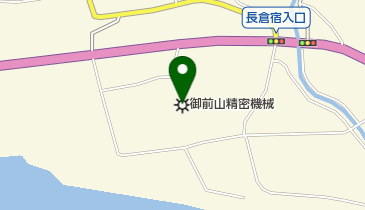 御前山精密株式会社の地図画像
