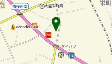 B・up美容室の地図画像