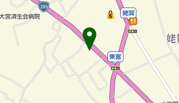 ペットサロンファニーの地図画像