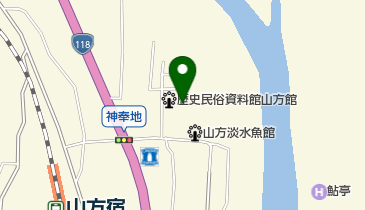 常陸大宮市役所 山方農林漁家高齢者センターの地図画像