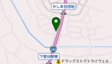 美容室Limaの地図画像