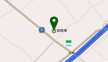 泉商事株式会社第二工場の地図画像