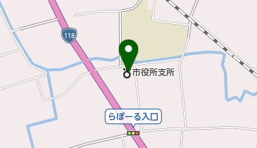 那珂市役所 瓜連支所水道課の地図画像
