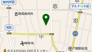 有限会社老田ガラス店の地図画像