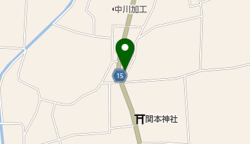 衣料のながたの地図画像