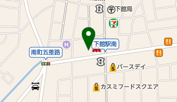 カジュアルショップララミーの地図画像