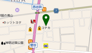 かつら専門店あっちパパの地図画像