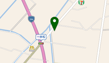 うさちゃんクリーニング 一本松工場の地図画像