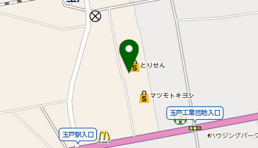 うさちゃんクリーニング 玉戸モール店の地図画像