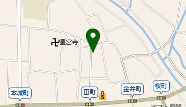 臼井クリーニング店の地図画像
