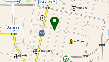 ゴルフショップスギの地図画像