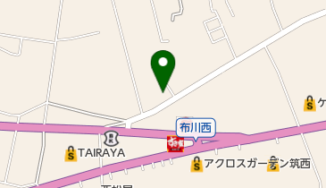 中沢ふとん店の地図画像