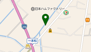 鈴木自動車整備工場の地図画像