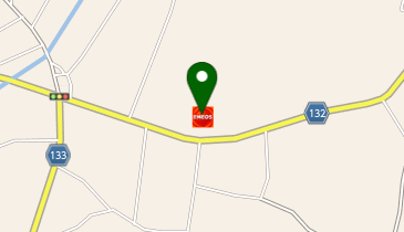 内田石油店の地図画像