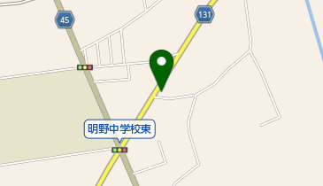 明野整骨院の地図画像