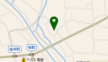 ささや美容室の地図画像