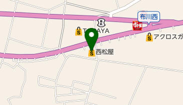 株式会社西松屋チェーン筑西川島店の地図画像