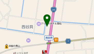 まるちゃん家下館店の地図画像