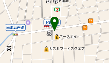 朝日生命保険相互会社 下館営業所の地図画像