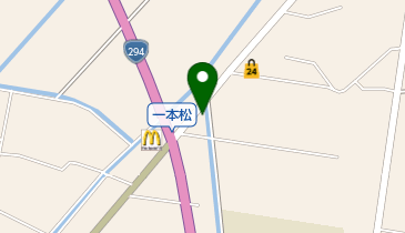 かほる理容の地図画像