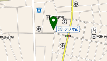 古谷理容所の地図画像