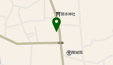 田中理容室の地図画像