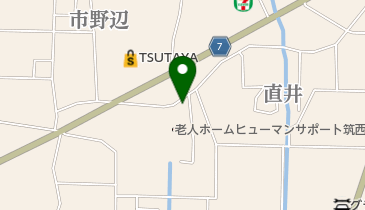 中沢理容店の地図画像