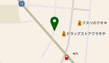 理容のよしはらの地図画像