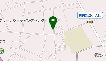 中山花園の地図画像